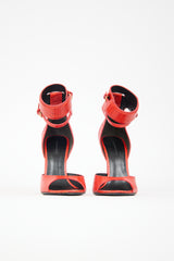Alexander Wang Embossed Leather Aminata Sandal