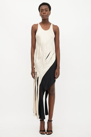 Alexander Wang FW 2011 Silk Asymmetric Fringe Top