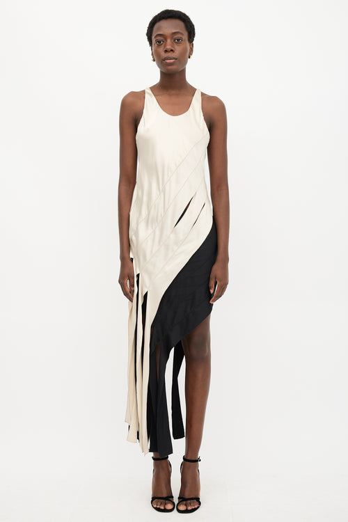 Alexander Wang FW 2011 Silk Asymmetric Fringe Top