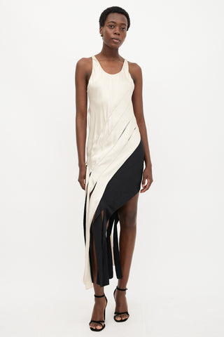 Alexander Wang FW 2011 Silk Asymmetric Fringe Top