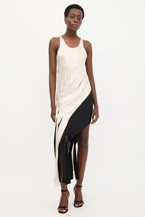 Alexander Wang FW 2011 Silk Asymmetric Fringe Top