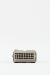 Alexander Wang Grey Leather Rocco Studded Bag