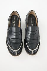 Alexander Wang Leather Carter Metal Loafer