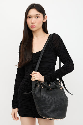 Alexander Wang Leather Diego Bucket Bag