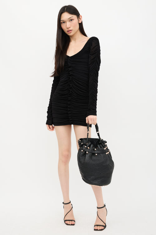 Alexander Wang Leather Diego Bucket Bag