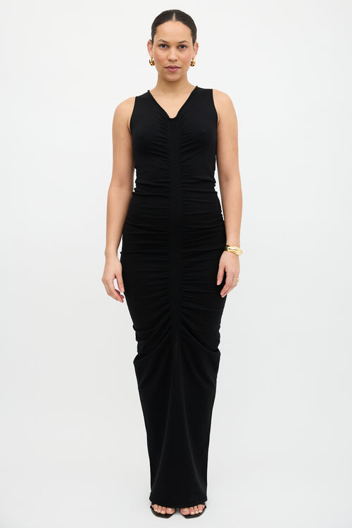 Alexander Wang Long Ruched Dress