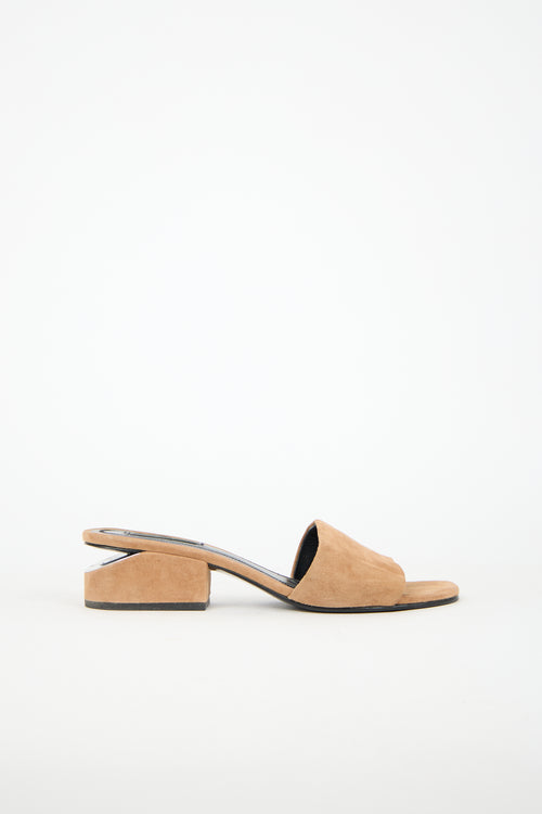 Alexander Wang Suede Lou Sandal