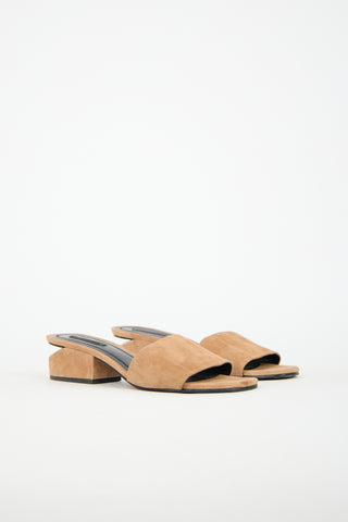 Alexander Wang Suede Lou Sandal