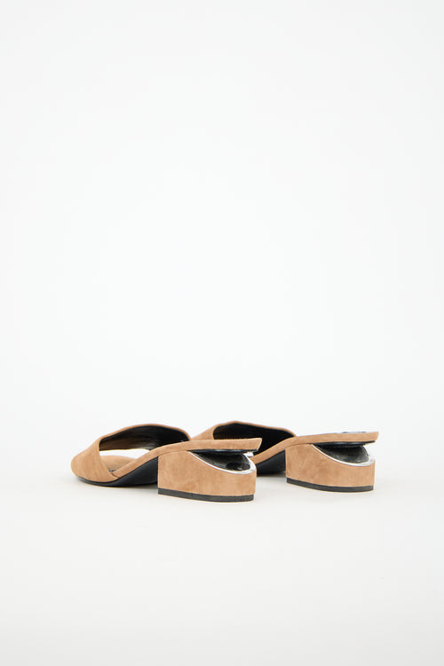 Alexander Wang Suede Lou Sandal