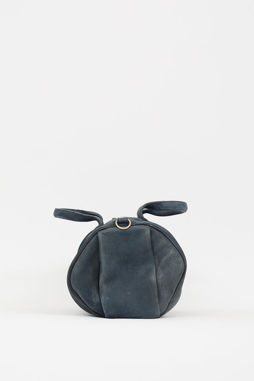 Alexander Wang Navy Leather Rocco Studded Bag