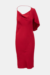 Alexander Wang Silk Draped Midi Dress