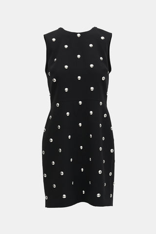Alexander Wang Stud Embellished Midi Dress