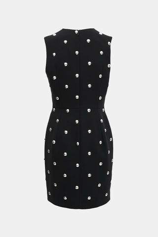 Alexander Wang Stud Embellished Midi Dress