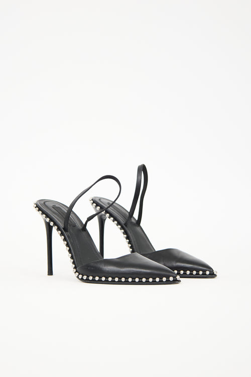 Alexander Wang Leather Rina Slingback Pump