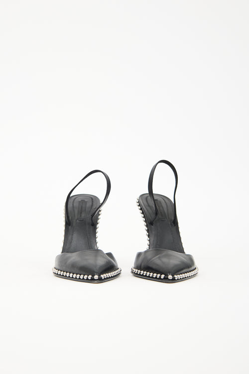 Alexander Wang Leather Rina Slingback Pump