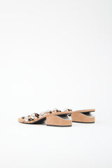 Alexander Wang Suede Studded Lou Sandal