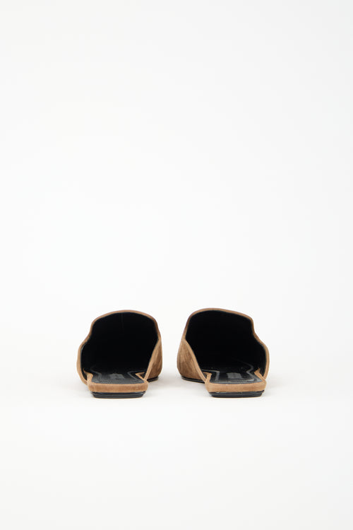 Alexander Wang Suede Jaelle Mule