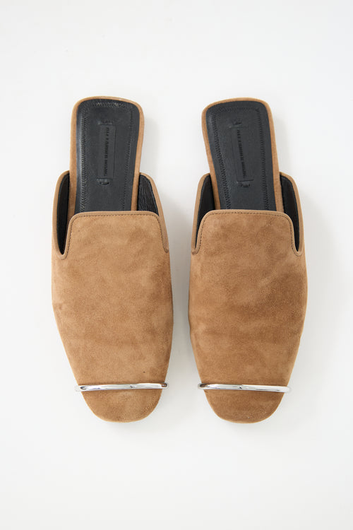Alexander Wang Suede Jaelle Mule