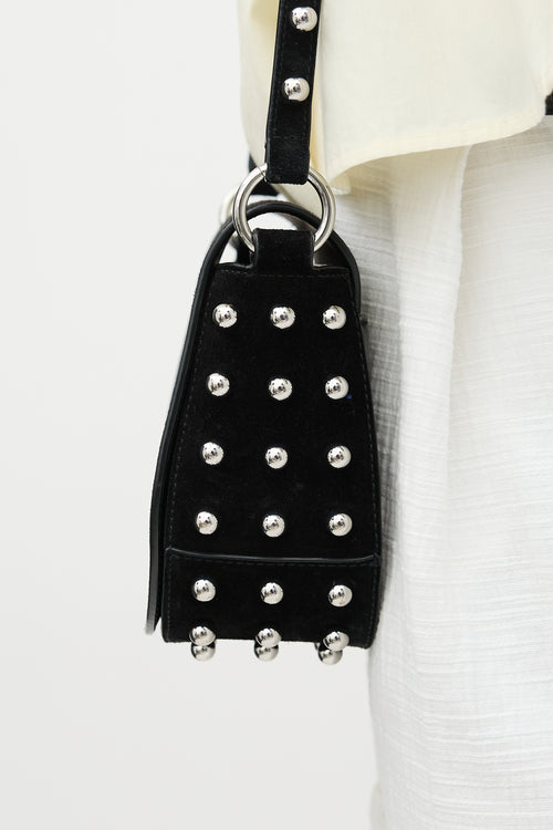 Alexander Wang Suede Studded Lia Bag