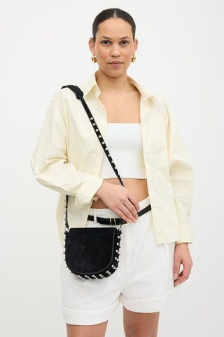 Alexander Wang Suede Studded Lia Bag