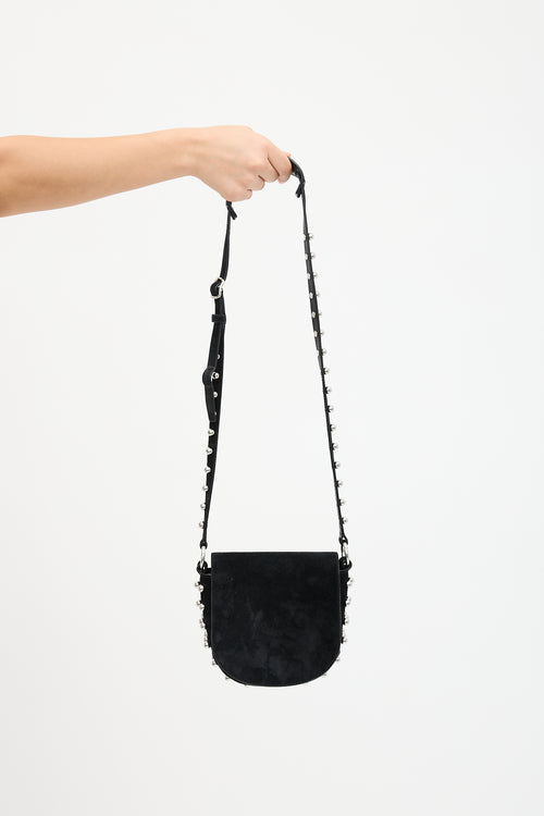 Alexander Wang Suede Studded Lia Bag