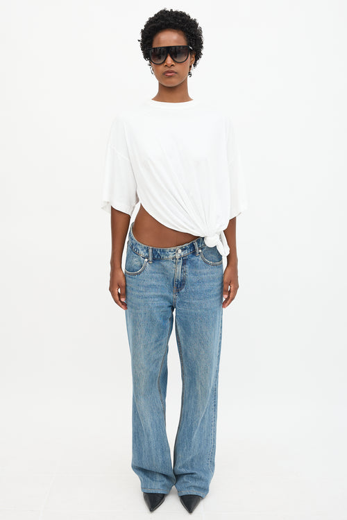 Alexander Wang Wide Leg Jeans