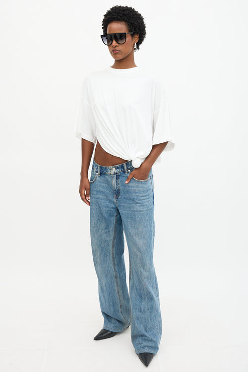 Alexander Wang Wide Leg Jeans