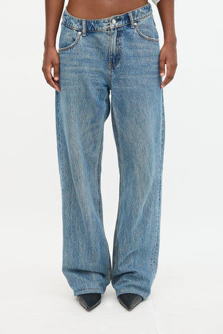 Alexander Wang Wide Leg Jeans
