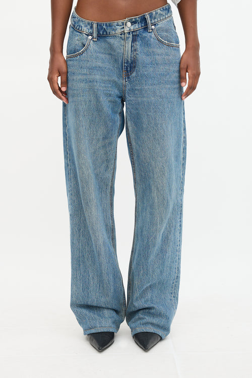 Alexander Wang Wide Leg Jeans