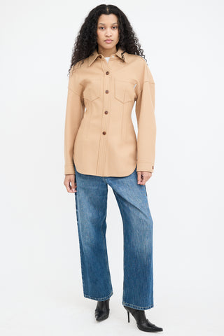 Alexander Wang Wool Cinched Shirt