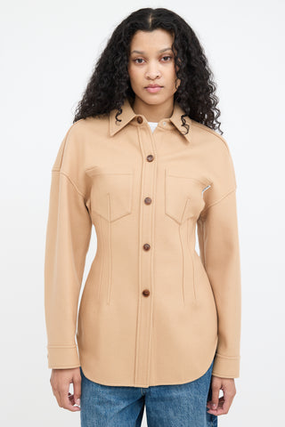 Alexander Wang Wool Cinched Shirt