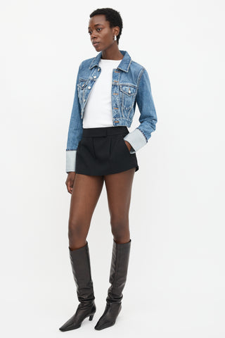 Alexander Wang Wool Layered Shorts