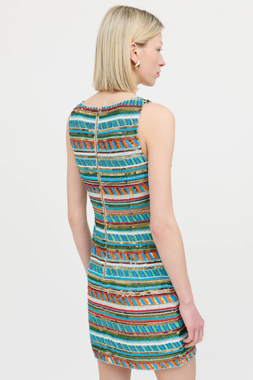 Alice + OliviaSequin Beaded Dress