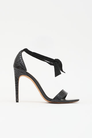 Alexandre Birman Leather & Suede Sandal