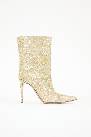 Alexandre Vauthier Glitter Alex Boot
