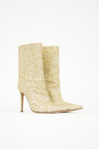 Alexandre Vauthier Glitter Alex Boot