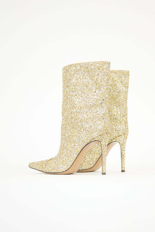 Alexandre Vauthier Glitter Alex Boot