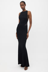 Alexandre Vauthier Crepe Jersey Maxi Dress