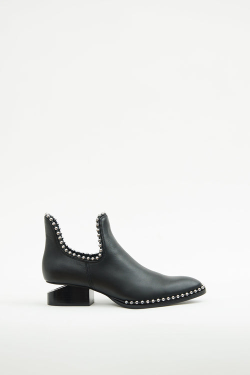 Alexander Wang Black Kori Cutout Calf Boot