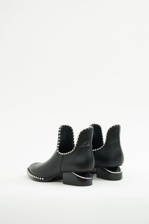 Alexander Wang Black Kori Cutout Calf Boot