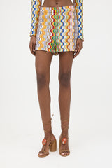 Alexis Knit Geometric Shorts