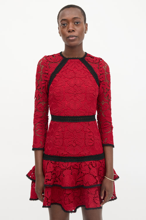 Alexis Lace Crochet Kharis Dress