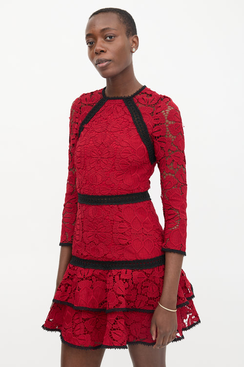 Alexis Lace Crochet Kharis Dress