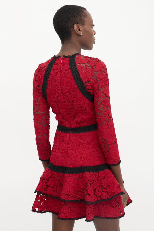 Alexis Lace Crochet Kharis Dress