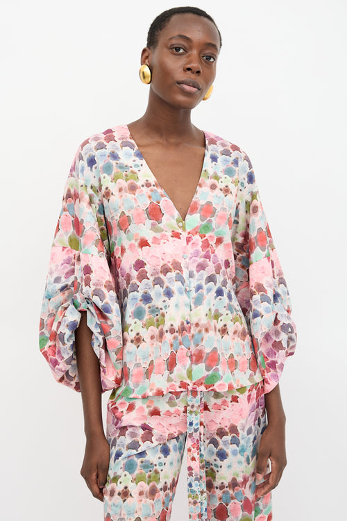 Alexis Printed Blouse