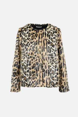 Alice + Olivia Faux Fur Jacket