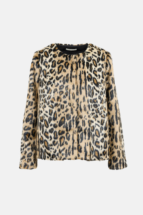 Alice + Olivia Faux Fur Jacket