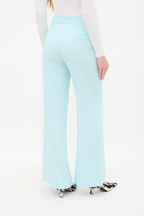 Alice + Olivia Blue Justine & Dylan Pant Suit