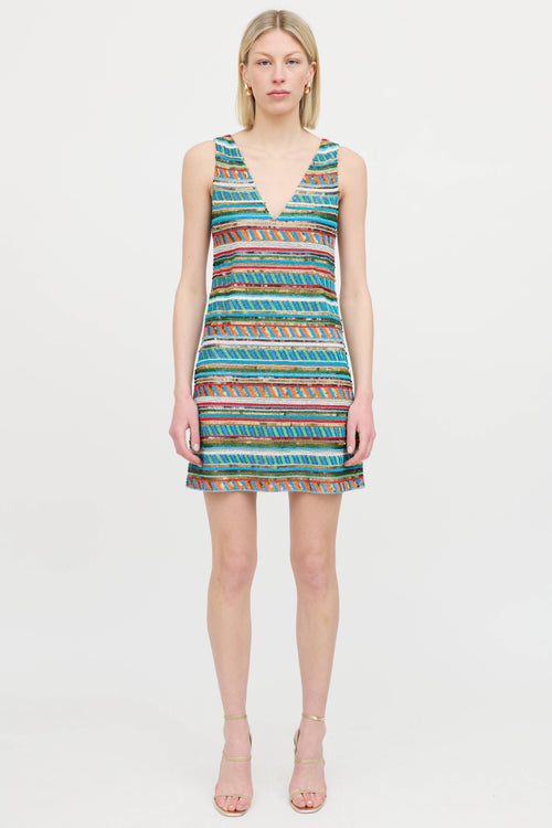 Alice + OliviaSequin Beaded Dress