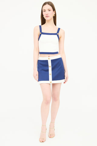 Alice + Olivia Knit Panelled Co-Ord Set